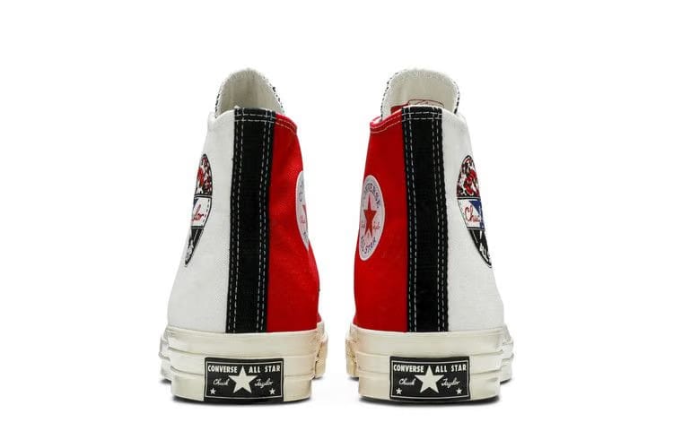 Converse Chuck 70 Hi Logo Play - White Rush Blue