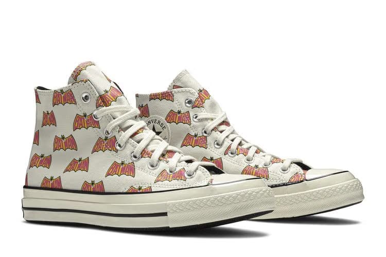 Batman x Converse Chuck 70 High 80th Anniversary - White