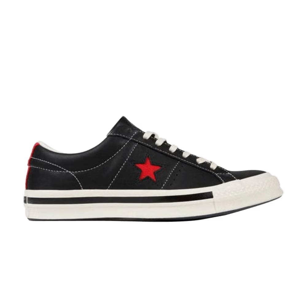 Converse Kasina x One Star Ox Black Fiery Red