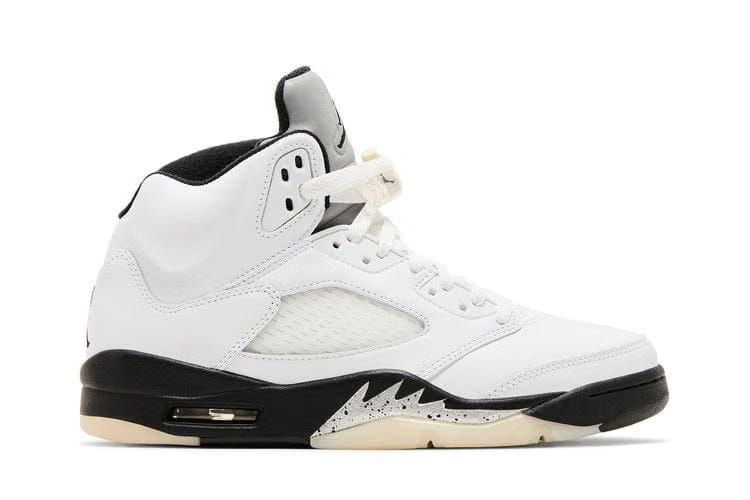 Air Jordan 5 Retro White Black
