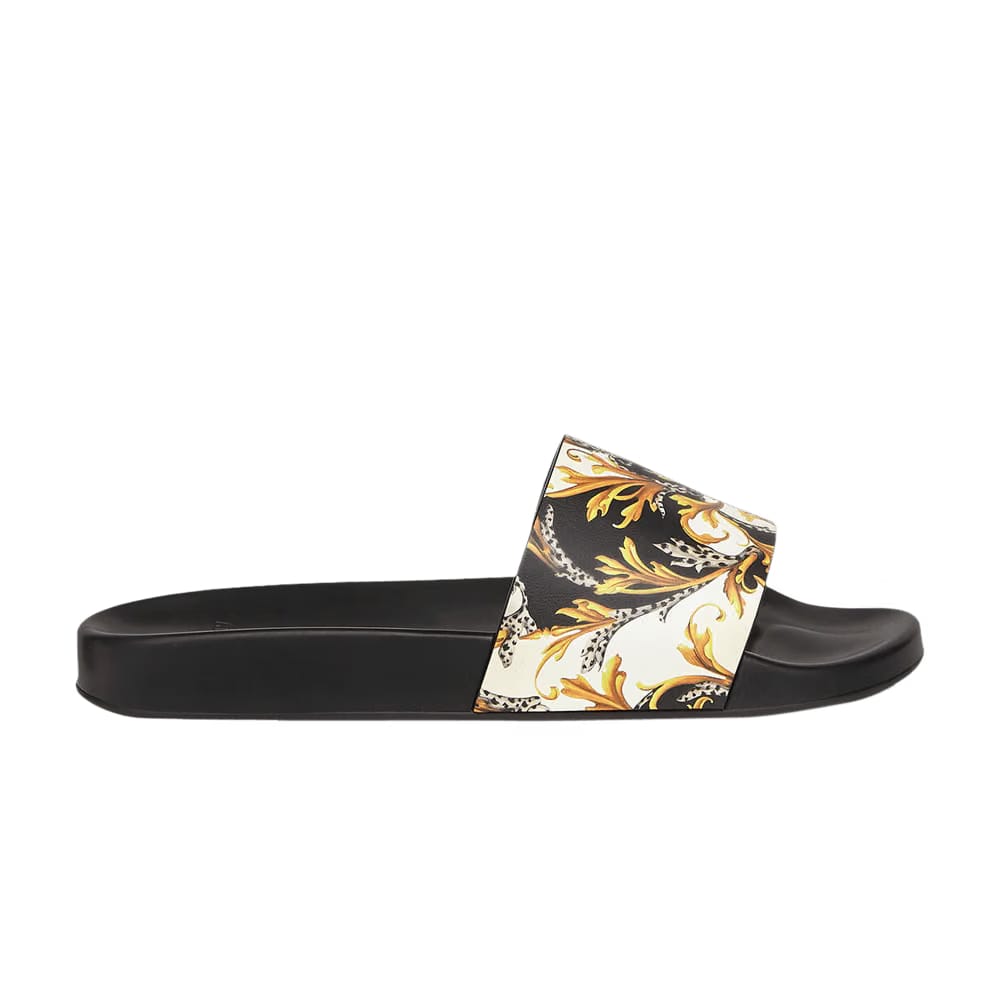 Versace Slide Acanthus Print