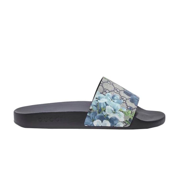 Gucci GG Supreme Slide Bloom