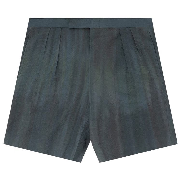 Aimé Leon Dore Spray Dyed Seersucker Dress Shorts Teal