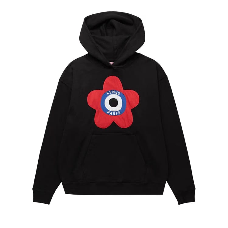 Kenzo Target Oversized Hoodie Black