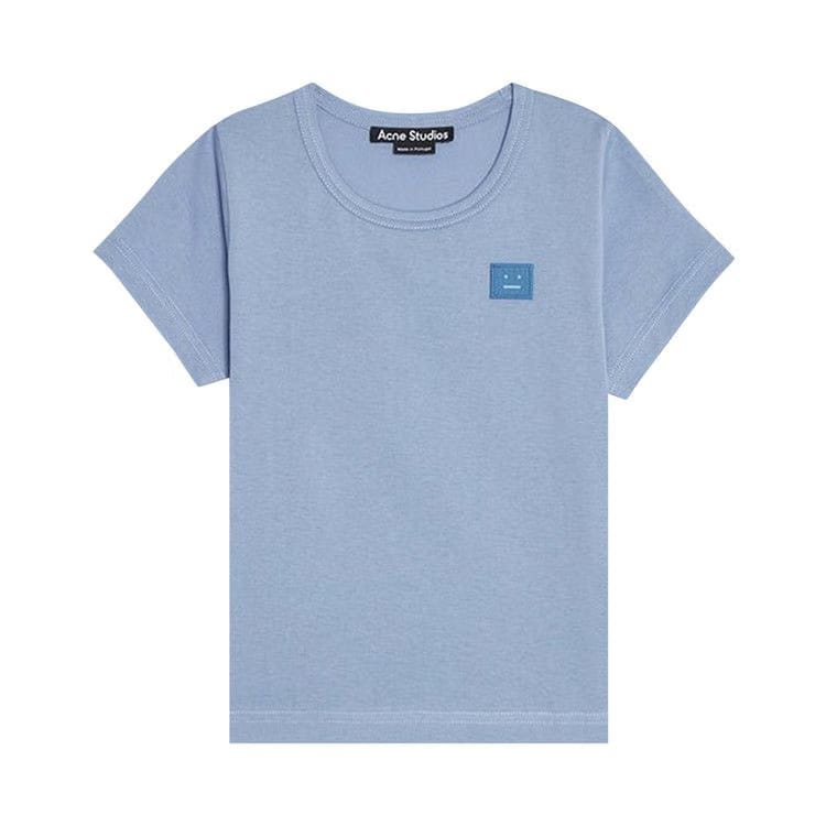 Acne Studios Kids Nash Face T-Shirt Pale Purple