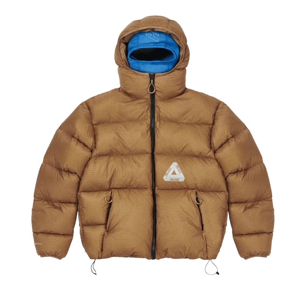 Palace Pertex Balaclava Puffa Fawn