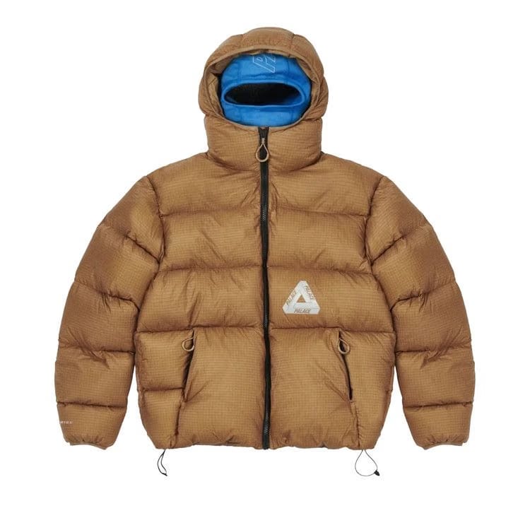 Palace Pertex Balaclava Puffa Fawn