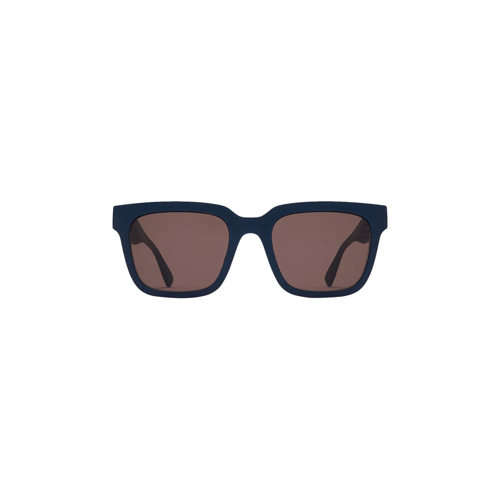 Mykita Dusk Square Sunglasses Indigo/Solid Brown