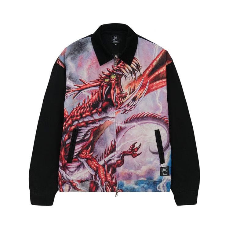 Brain Dead x Magic: The Gathering Dragon Jacket Black/Multicolor