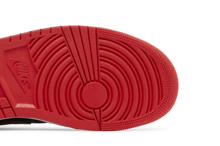 Air Jordan 1 Low Black Light Grey Gym Red