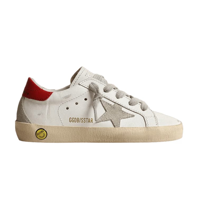 Golden Goose Superstar Infant White Red