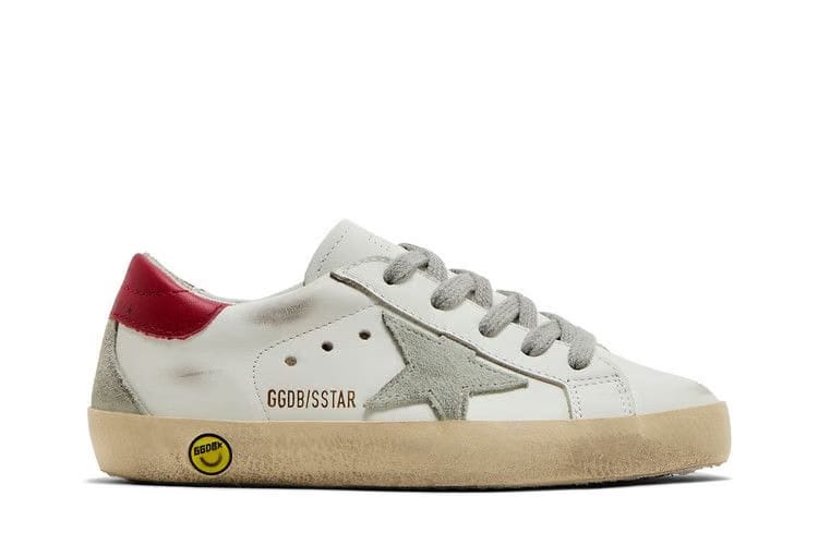 Golden Goose Superstar Infant White Red