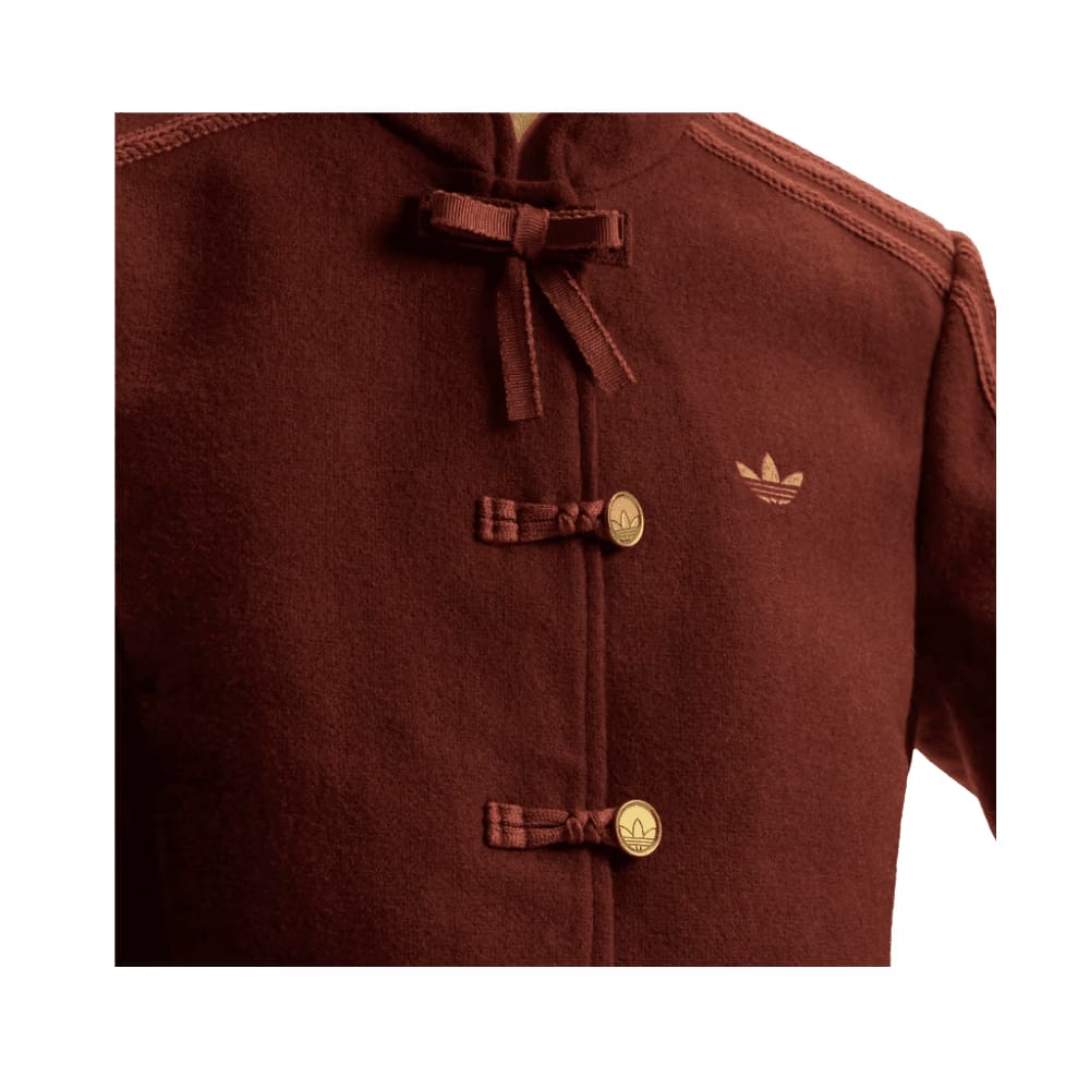 adidas Womens Chinese New Year CNY Jacket Brown Red