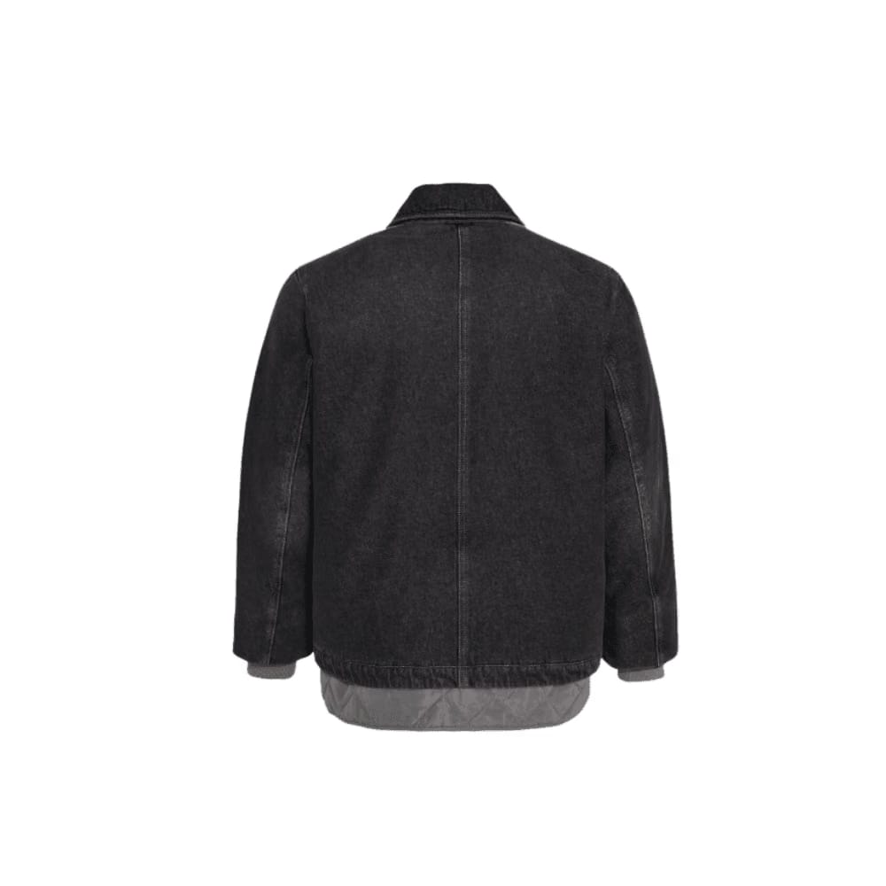 adidas CTT Oversized Chinese Track Top 3.0 Jacket Medium Black Denim