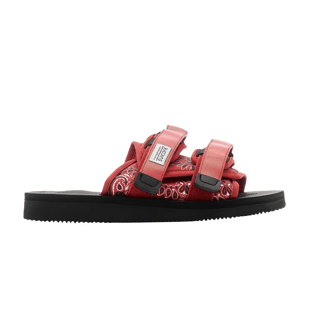 Suicoke MOTO-Cab-PT02 Paisley - Red