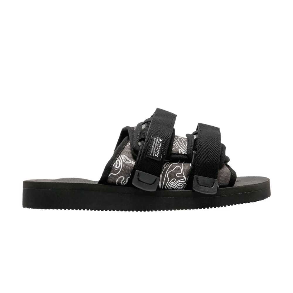 Suicoke MOTO-Cab Sandal Black Salt