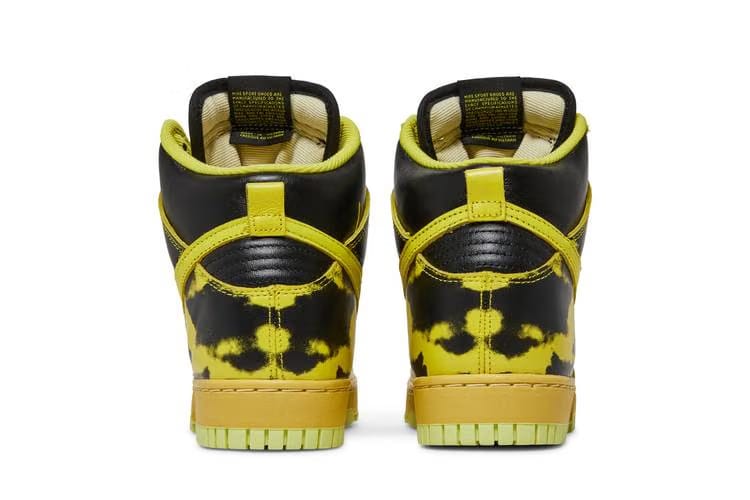 Dunk High 1985 Yellow Acid Wash
