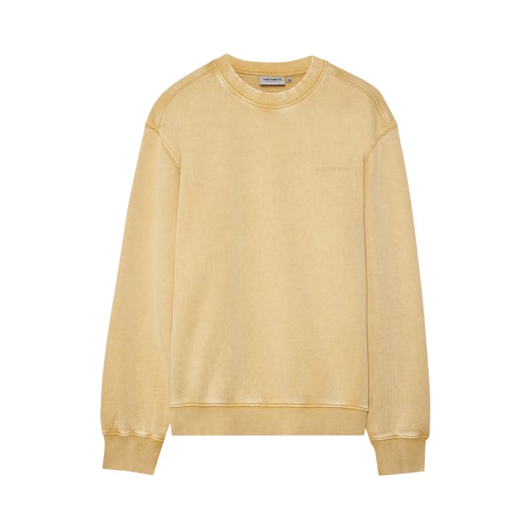Carhartt WIP Mosby Script Sweatshirt Dusty Brown