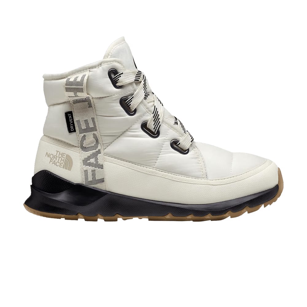 The North Face Wmns Thermoball Lace Up Luxe 'Gardenia White Black'