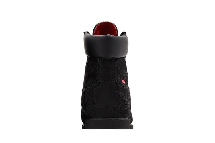 Supreme x Timberland 6 Inch Premium Waterproof Boot Patchwork - Black