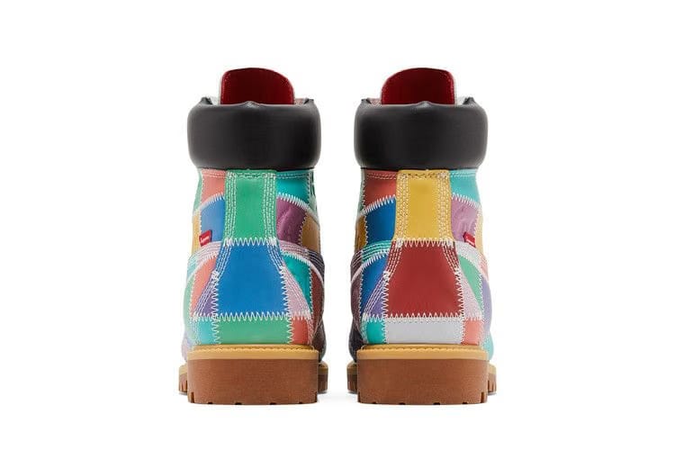 Supreme x Timberland 6 Inch Premium Waterproof Boot Patchwork - Multi-Color
