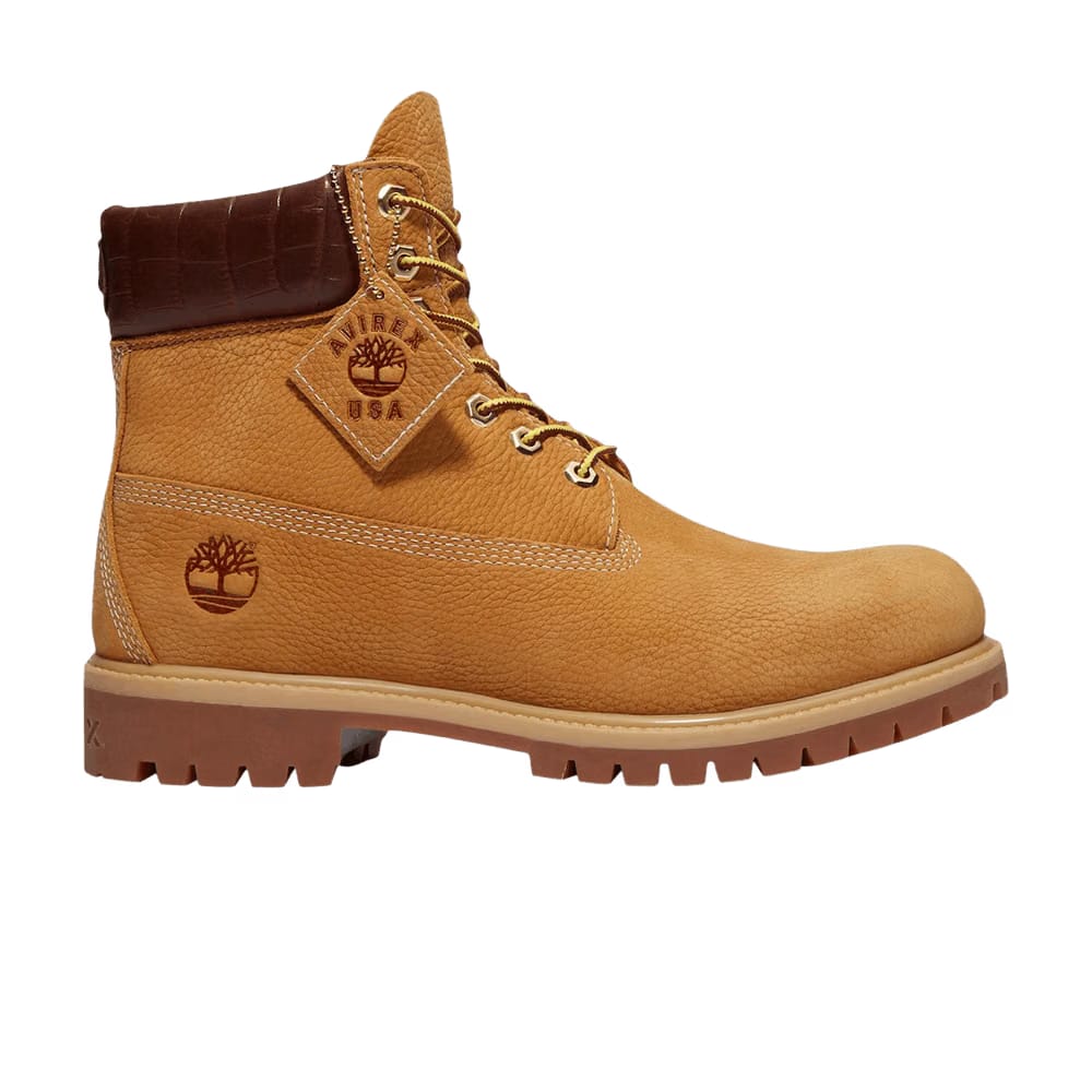 Avirex x Timberland 6 Inch Premium Waterproof Boot Wheat