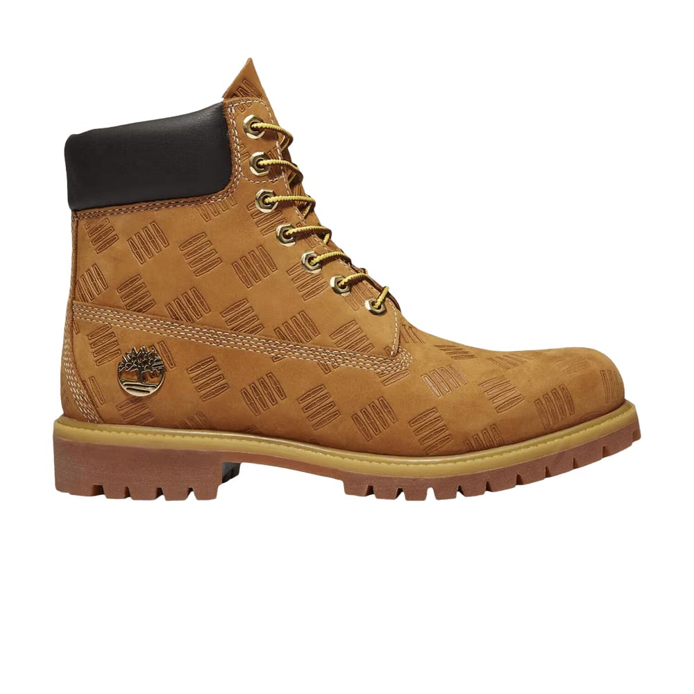 Timberland 6 Inch Premium Waterproof Boot Debossed Wheat