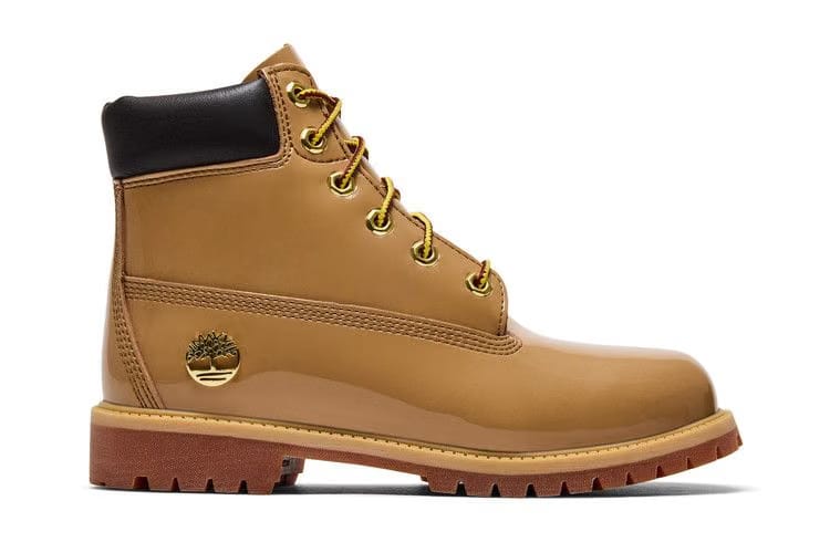 Timberland 6 Inch Premium Waterproof Boot Patent Big Kid Wheat
