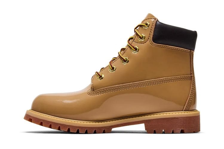 Timberland 6 Inch Premium Waterproof Boot Patent Big Kid Wheat