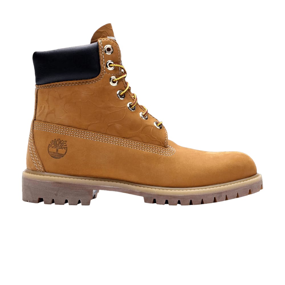 A Bathing Ape x Undefeated x Timberland 6 Inch Wide Wheat