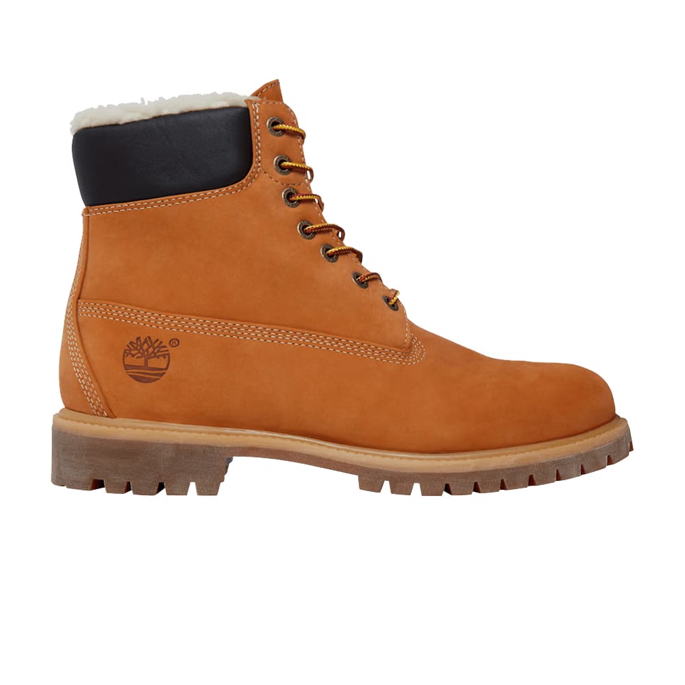 Timberland 6 Inch Fur Lined Wheat