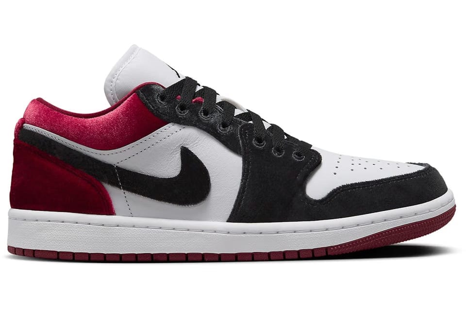 Jordan 1 Low SE Velvet Black Toe (Women's)