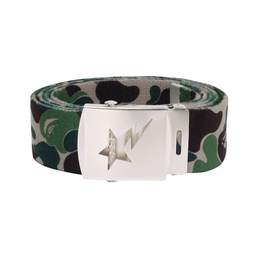 BAPE ABC Camo Sta Gi Belt Green
