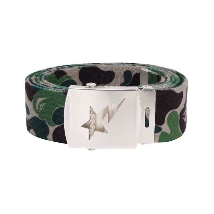 BAPE ABC Camo Sta Gi Belt Green