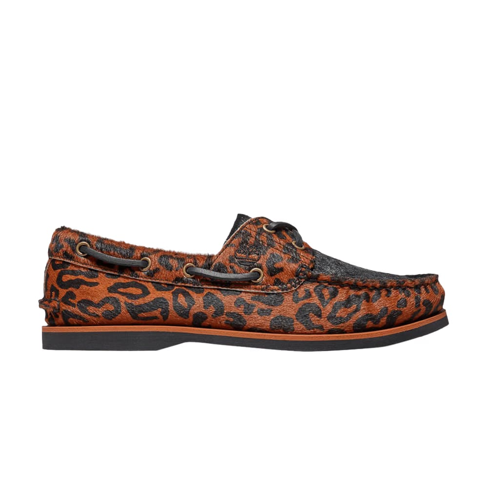 Wacko Maria x Timberland Classic Boat 2 Eye Leopard