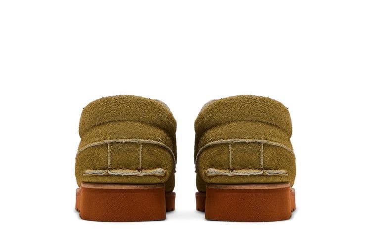 Timberland 3-Eye Classic Wedge Vibram Lace Up Light Beige Suede