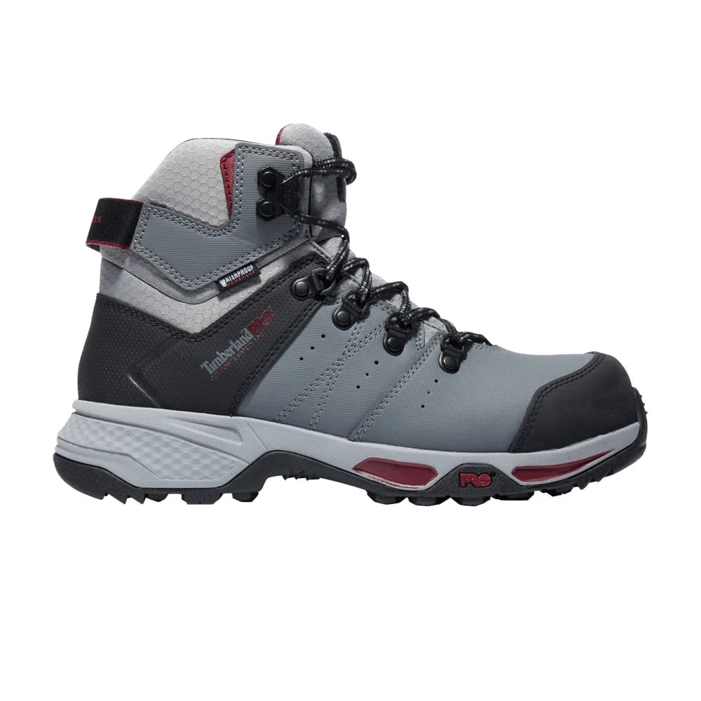 Timberland Wmns Switchback Composite Toe Waterproof Work Boot 'Grey Purple'