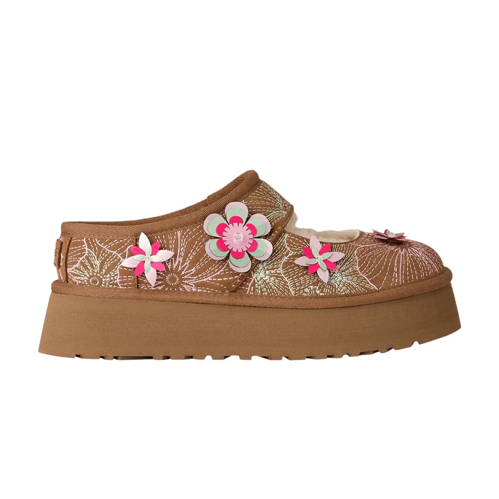 UGG Wmns Bea Mary Jane Meadow 'Chestnut'