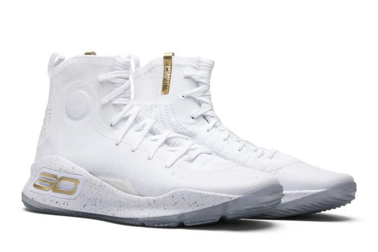 Under Armour Curry 4 White Gold 2017