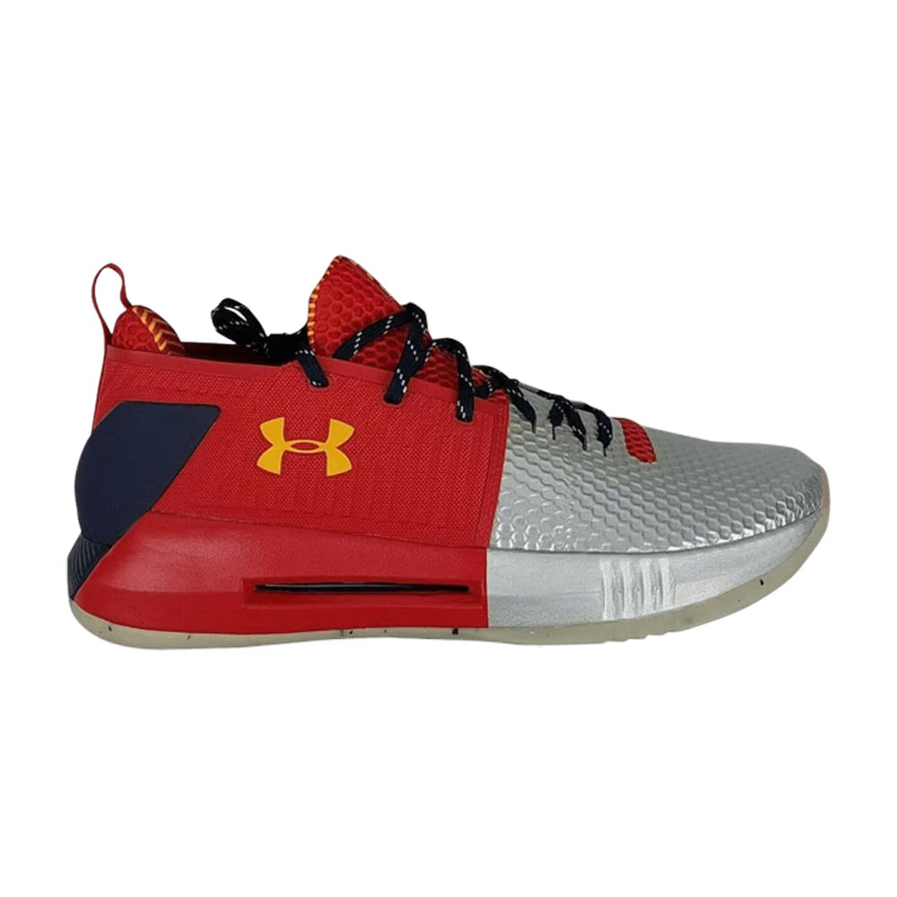 Under Armour Drive 4 Low Red Silver