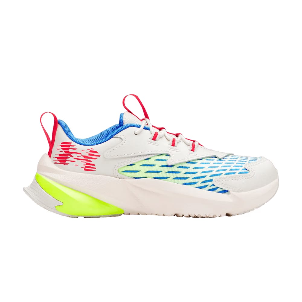 Under Armour Scramjet 7 PS Summit White High Vis Yellow Racer Red