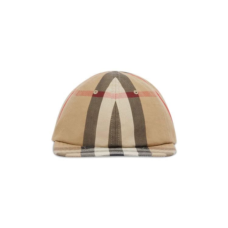 Burberry Reversible Vintage Check Baseball Cap Archive Beige
