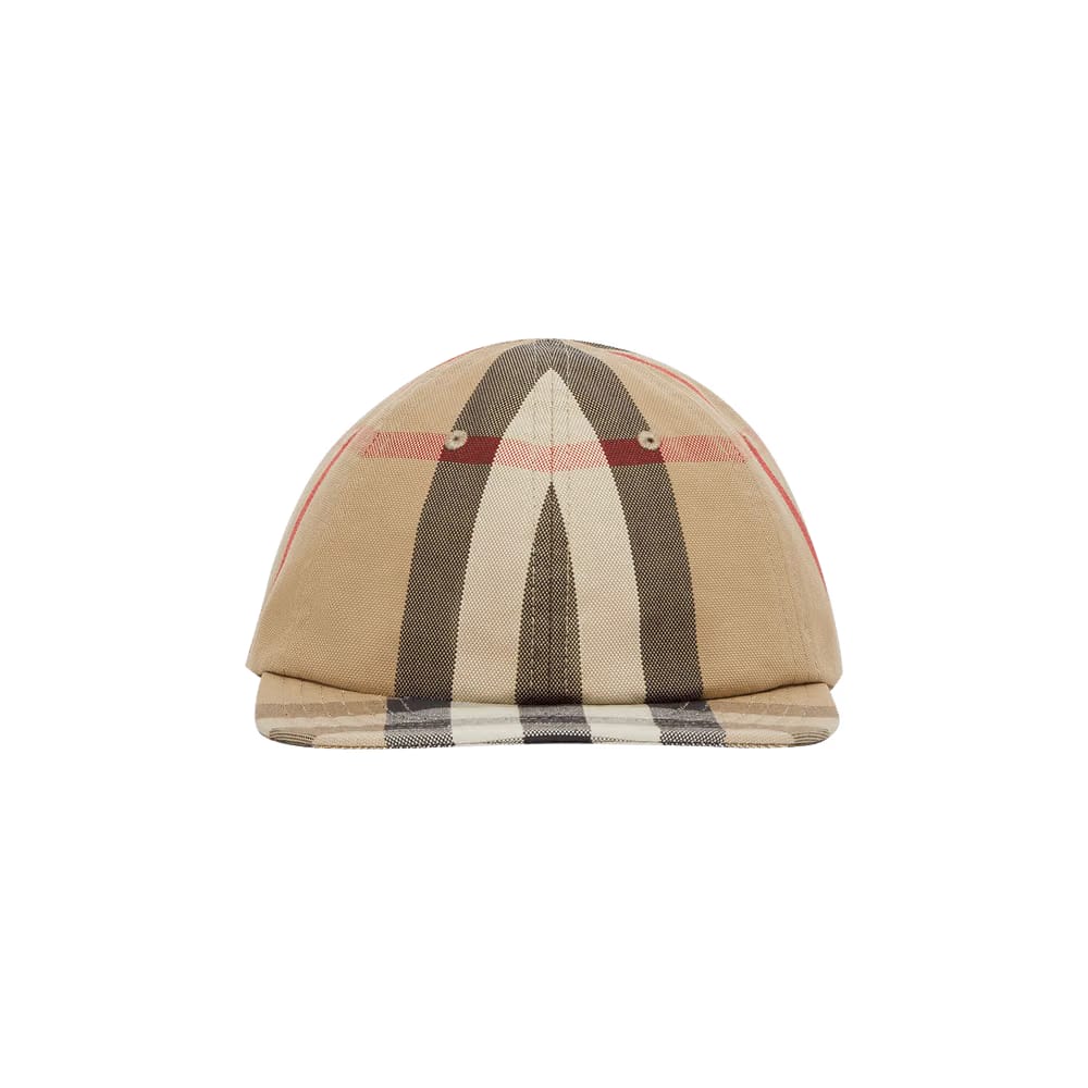 Burberry Reversible Vintage Check Baseball Cap Archive Beige