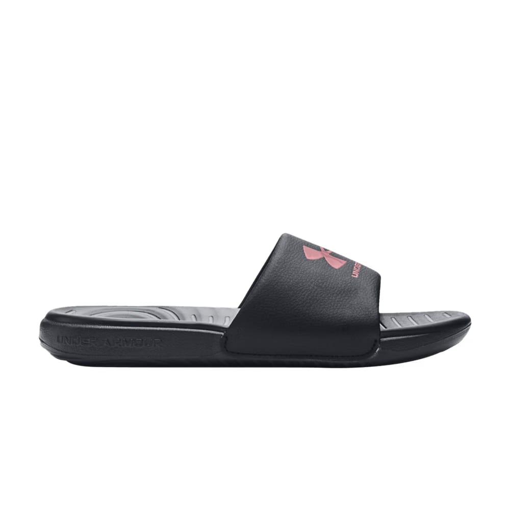 Under Armour Wmns Ansa Fixed Slide 'Black Pink Elixir'