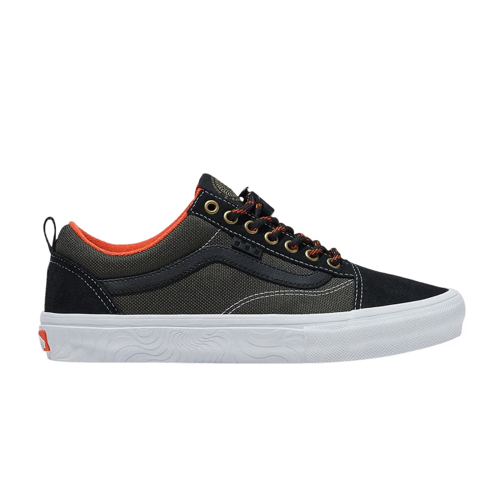 Vans Spitfire Wheels x Skate Old Skool Black Flame