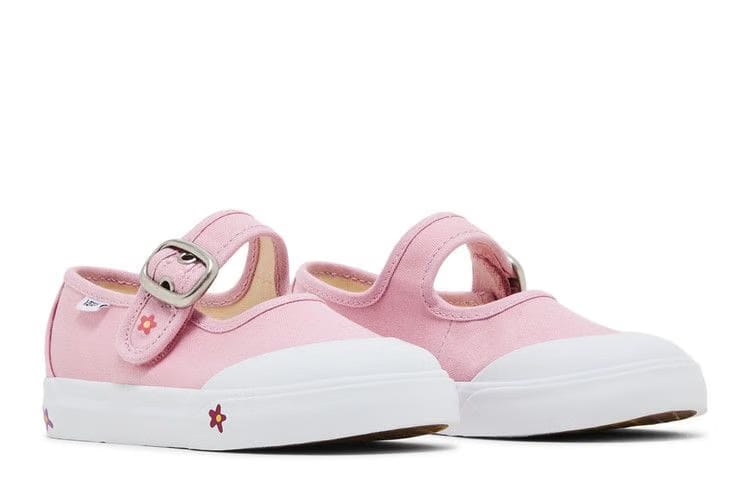 Vans Mary Jane Toddler Pink Flower