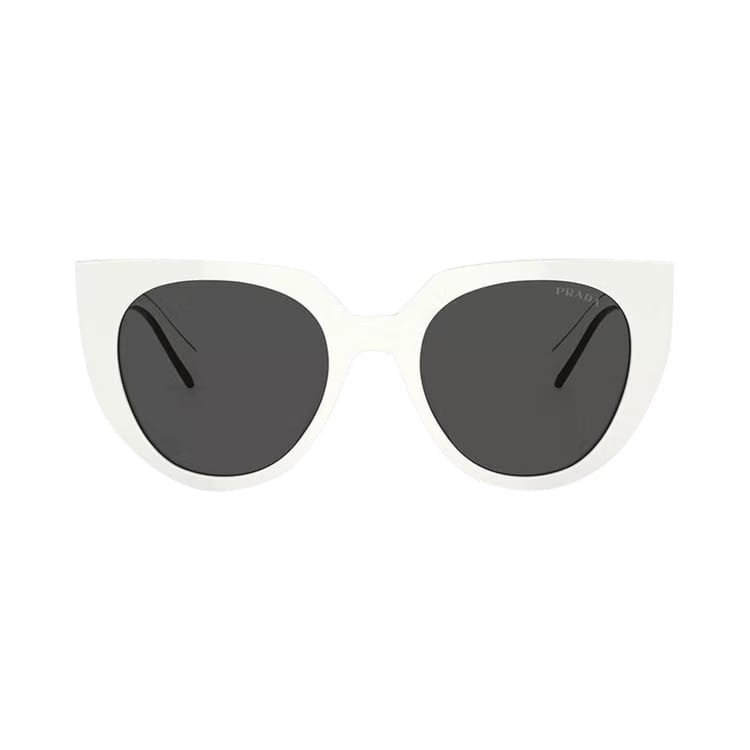 Prada Cat Eye Sunglasses White/Black