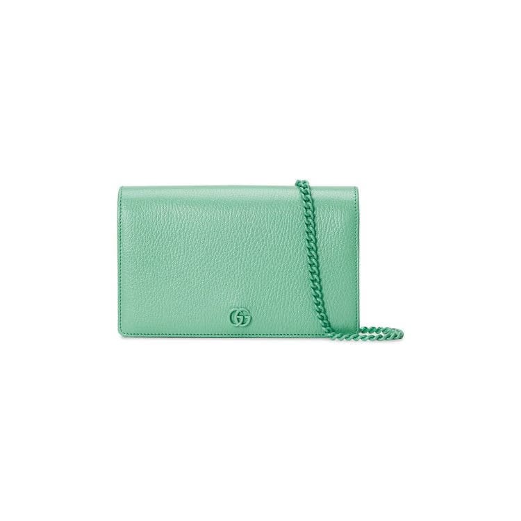 Gucci GG Marmont Mini Chain Bag Mint Green