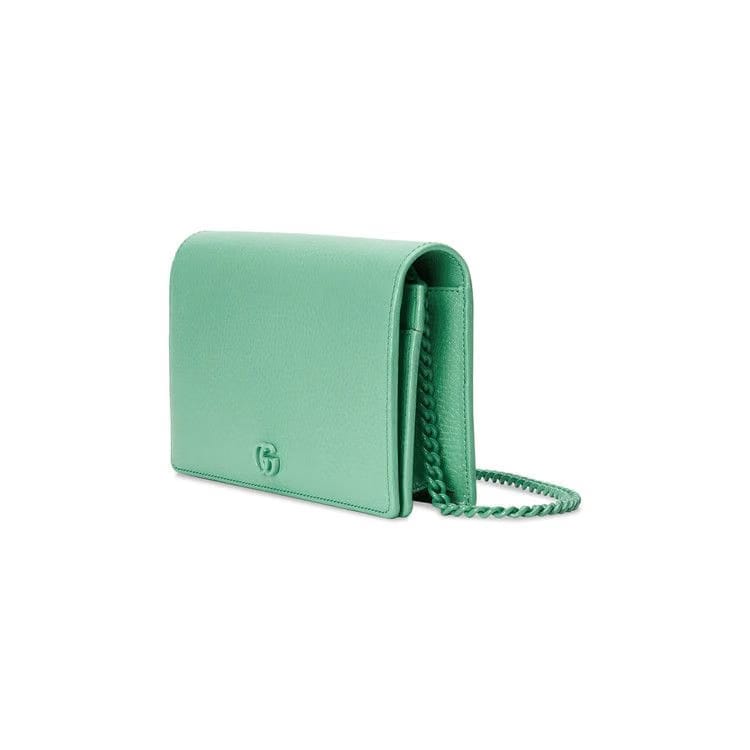 Gucci GG Marmont Mini Chain Bag Mint Green