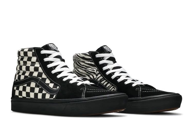 Vans Sk8-Hi ComfyCush Mixed Media - Black Checker